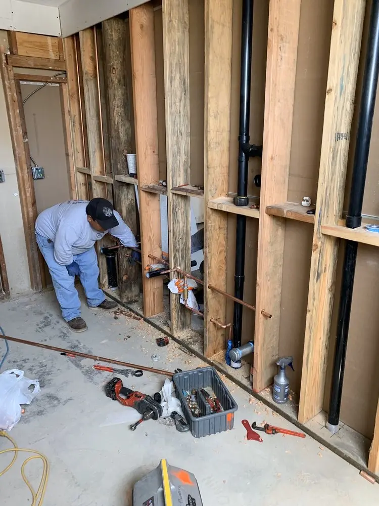 Commercial rough-in plumbing for Water Heater Replacement in Northvale